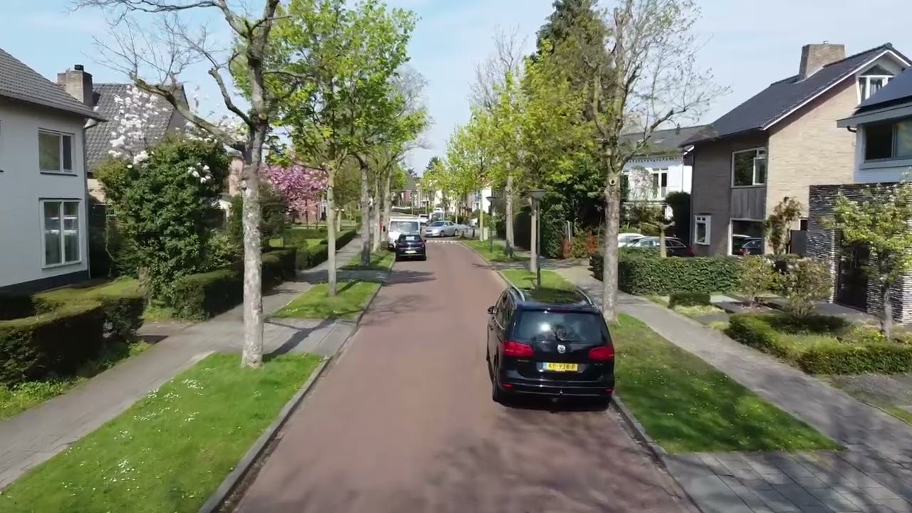 Charming Streets and Dutch Houses of Geldrop, Netherlands | DJI Mini 2 Drone Footage