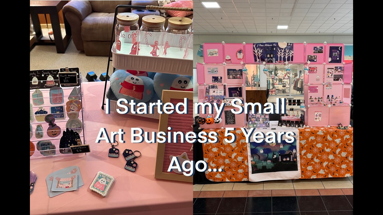 I Started my Small Art Business 5 Years Ago. Here’s What I Learned and How I Plan to Keep Going ✨