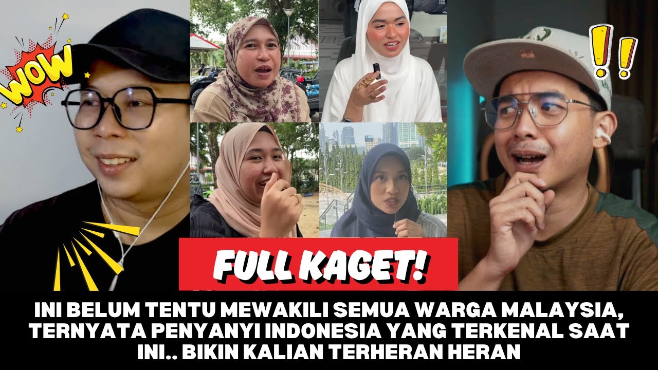 INI BELUM TENTU MEWAKILI SEMUA WARGA MALAYSIA, TERNYATA PENYANYI INDONESIA YANG TERKENAL SAAT INI