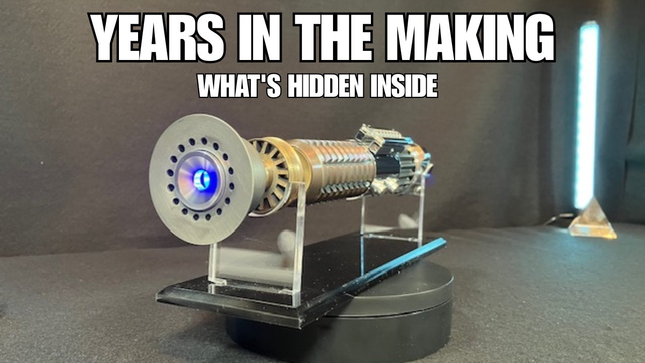 Obi-Wan EP4 Lightsaber: Years in the Making | Hidden Crystal Chassis Revealed