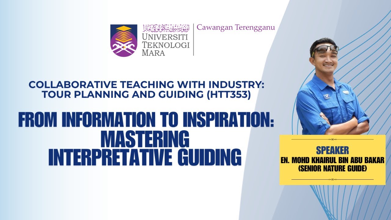 WEBINAR FROM INFORMATION TO INSPIRATION: MASTERING INTERPRETATIVE GUIDING