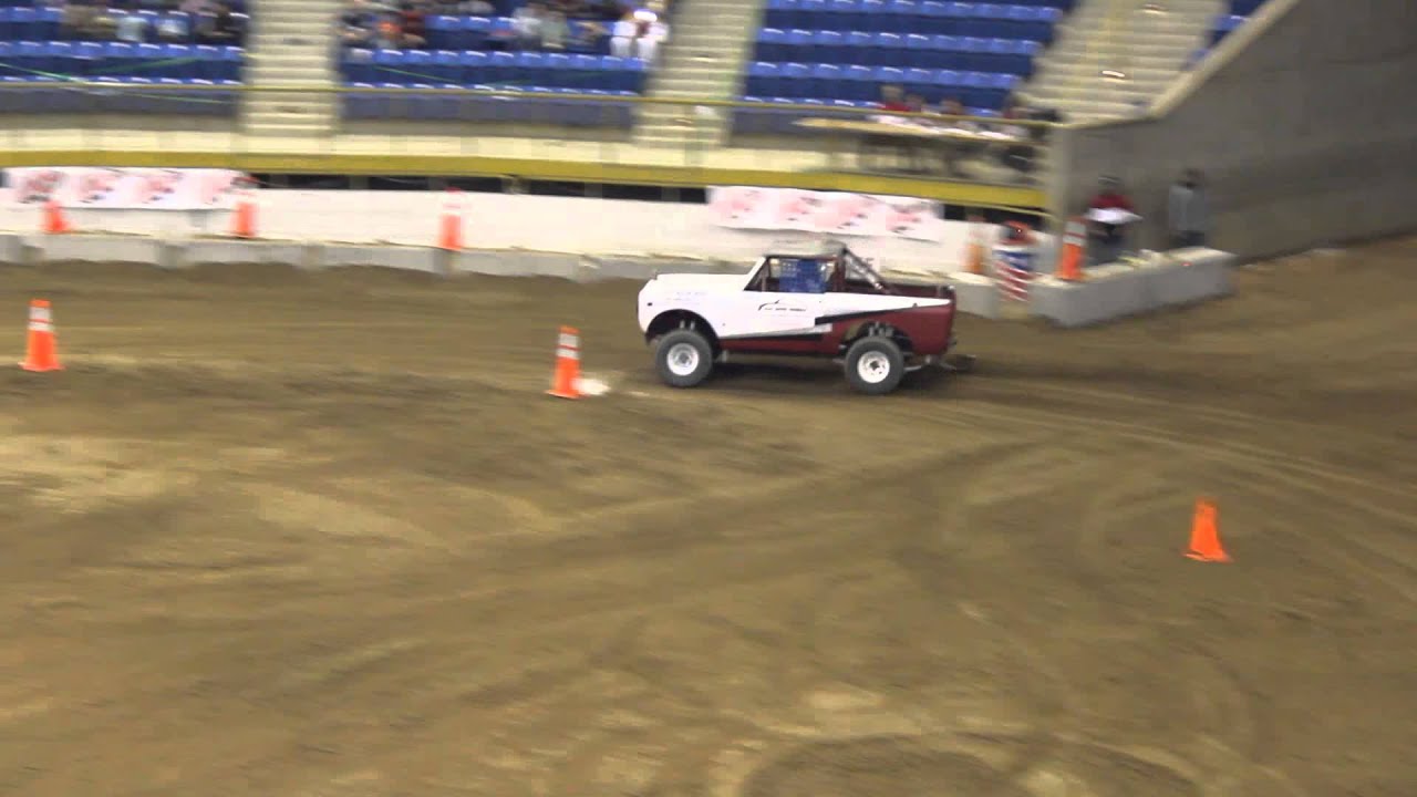 Terry Kuehl at the National Western Complex Tuff Truck Comp 2014