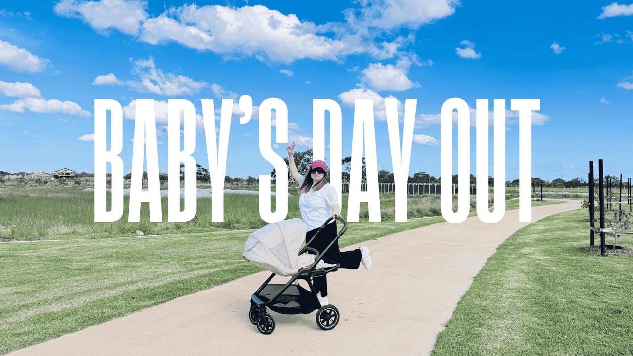 Taking My Baby Out for the First Time! 😂 Wind, Laughs & Chaos | Silent Vlog