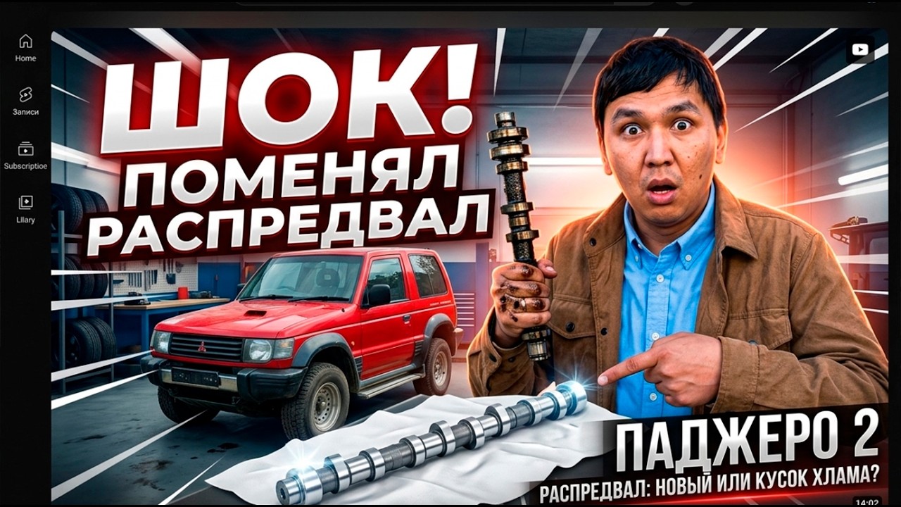 PAJERO 2 поменял распредвал | РЕМОНТ | часть 2