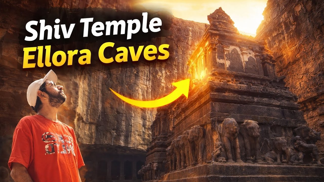 Inside Kailash Shiv Temple Ellora | World’s Largest Rock-Cut Temple ❤️