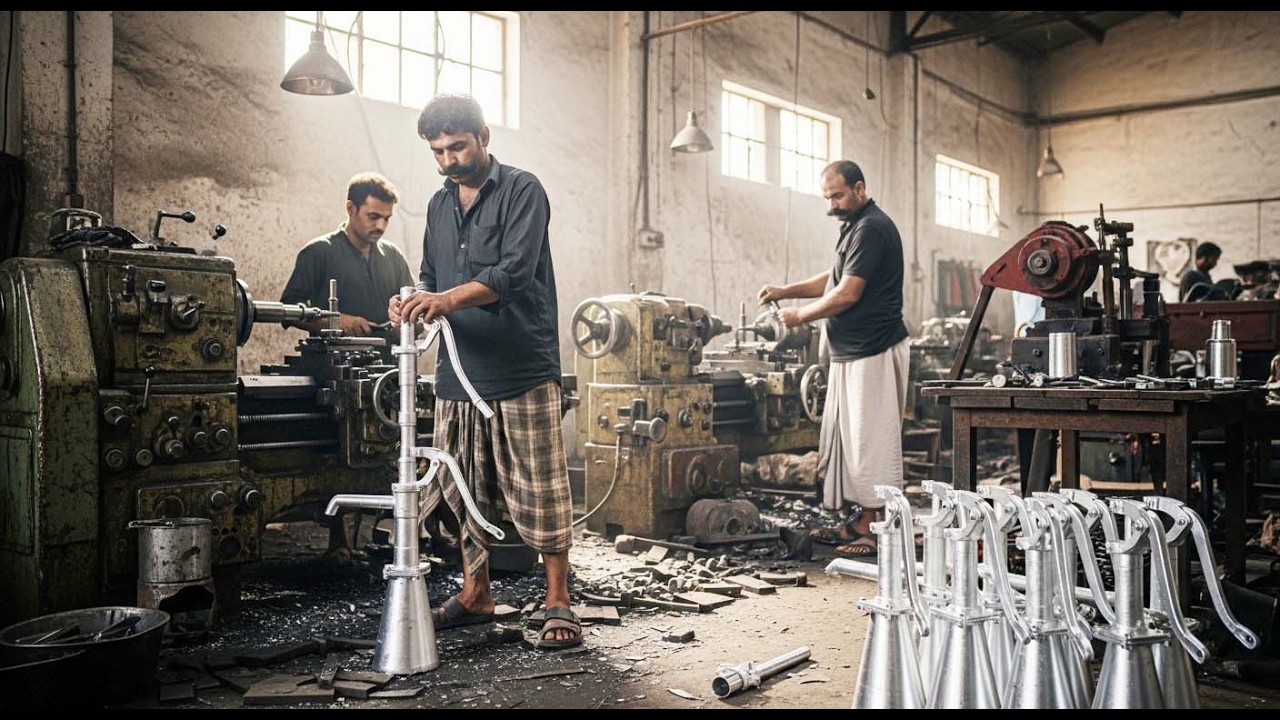 Traditional Water Pump Complete Manufacturing Process
