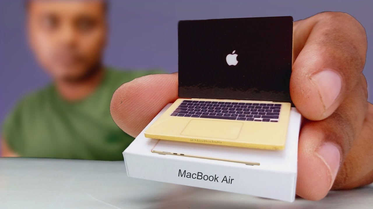 Apple macbook Air 15 inch  mini unboxing | minibox