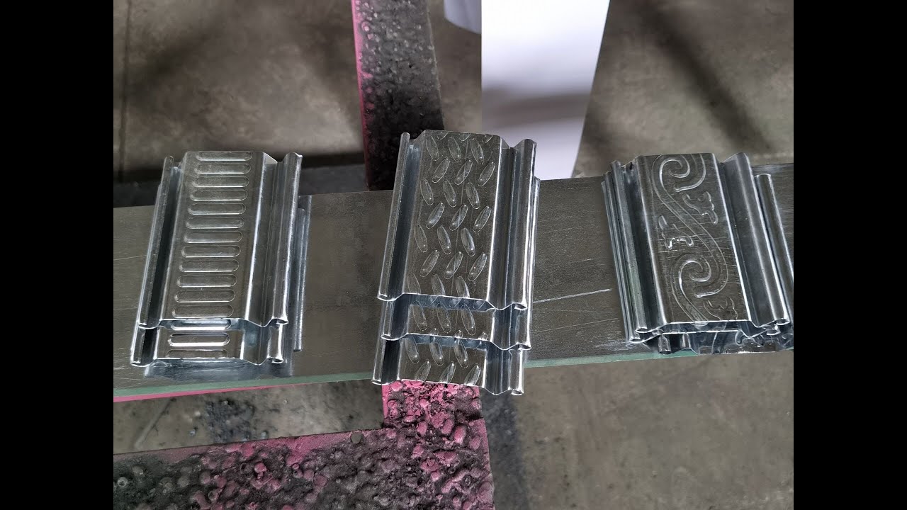 how to change different patterns of shutter door roll forming machine