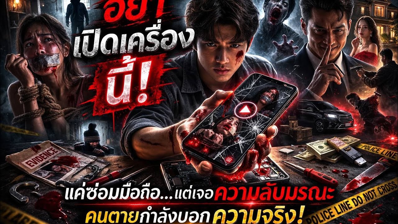 อย่าเปิดเครื่องนี้#viral #สะท้อนสังคม #ลึกลับ #เสียงหลอนชาแนล 
