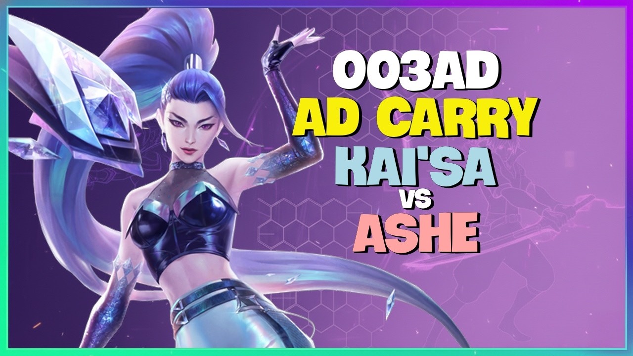 Rank 1 Kai'Sa : This Dude is CRUSHING Challenger Elo and TEARING APART Ashe - Engsub