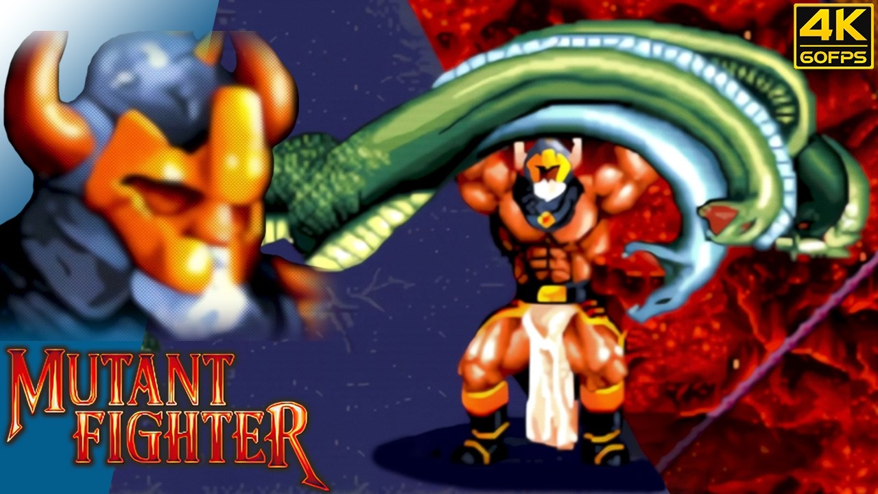 Mutant Fighter - Hercules (Arcade / 1991) 4K 60FPS