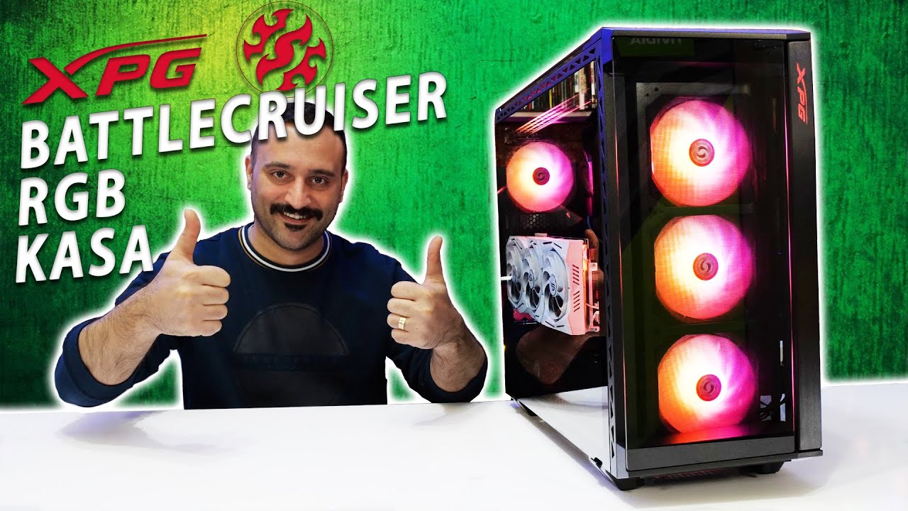 Обзор корпуса вентилятора XPG BattleCruiser из закаленного стекла и RGB