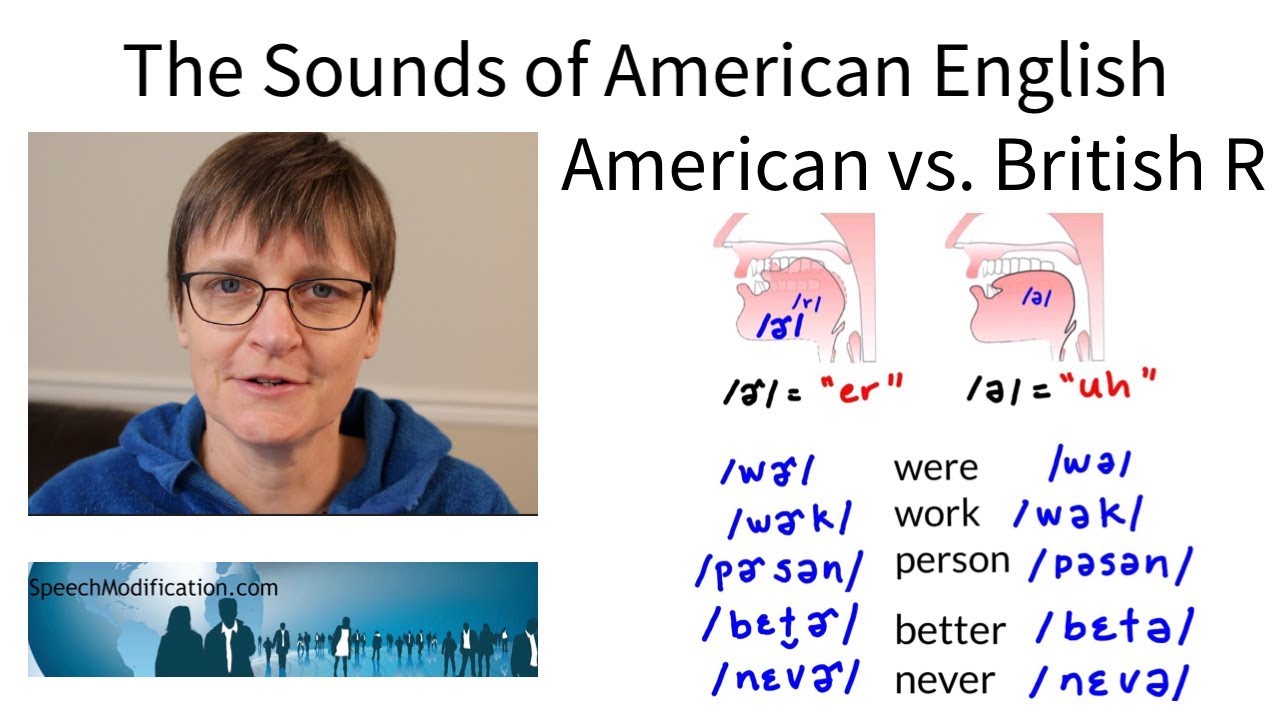 How American R is different than British R and other dialects