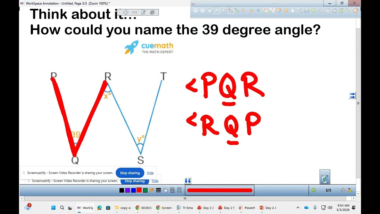 Course 2: Geometry Angle Vocab