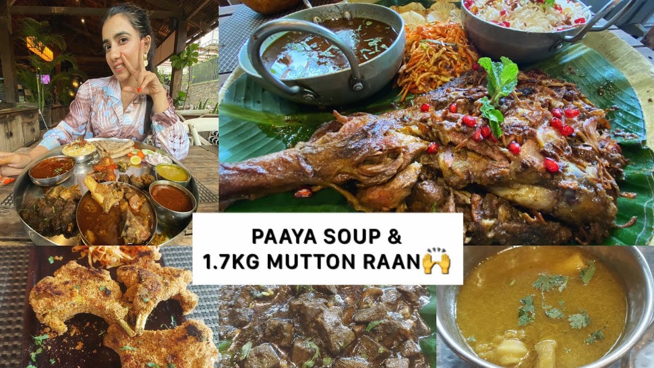 पुणे |1.7 kilo च्या मटण रान कसं तय्यार करावं@ahilyadevi's thali!पाया सूप, मटण चाप, कलेजी गुर्डा etc!