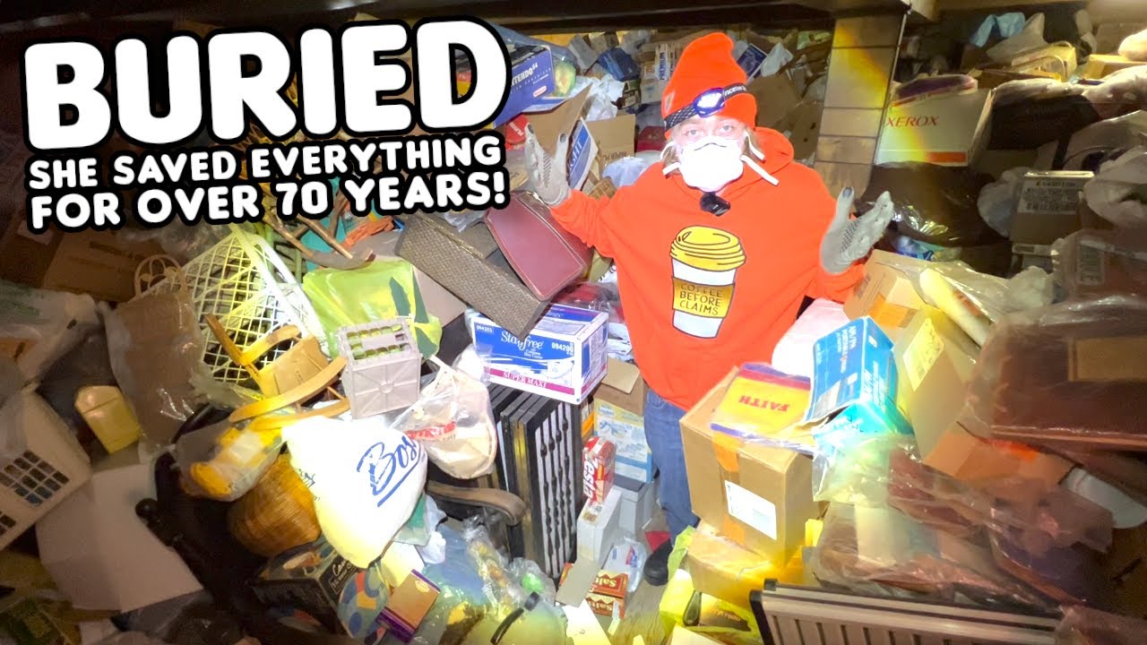 Treasure Hunting Real Life HOARDER HOUSE!