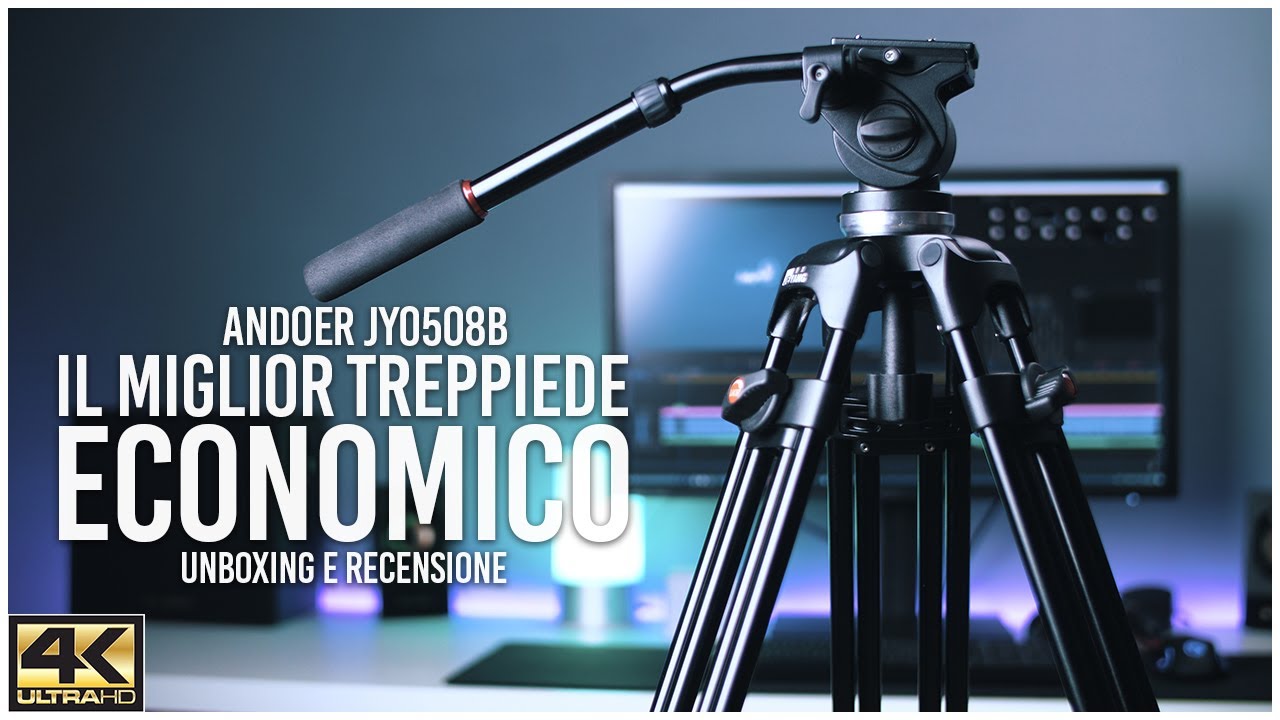 Alternativa ECONOMICA al treppiede Manfrotto [Unboxing e Recensione]
