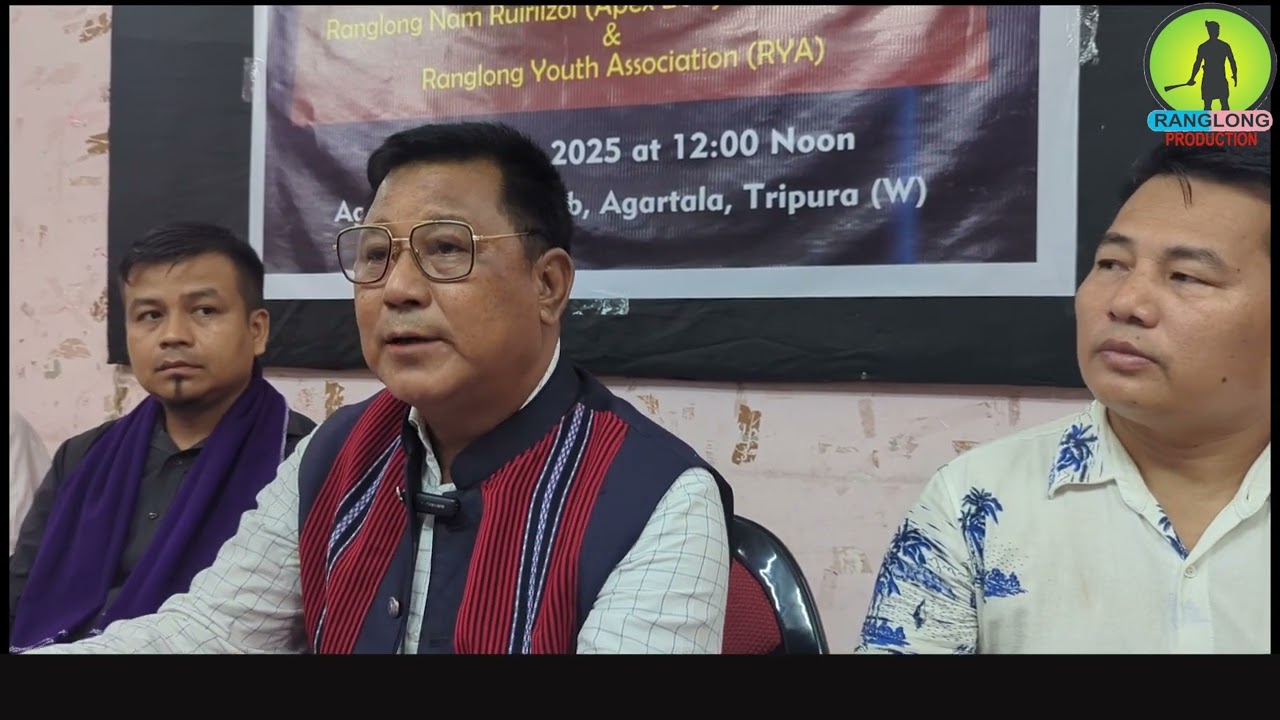 Ranglong Nam Ruirilzol || Ranglong Youth Association || Press Meet 2025