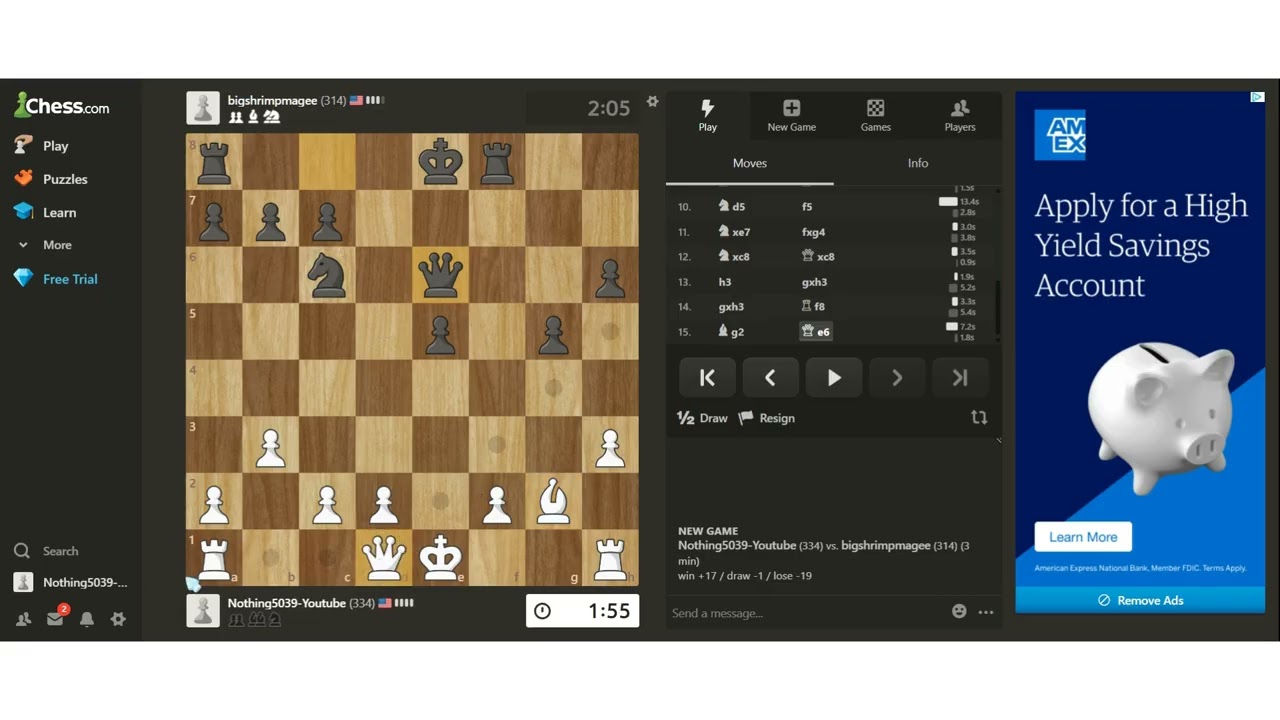 I Beat Someone In Chess
