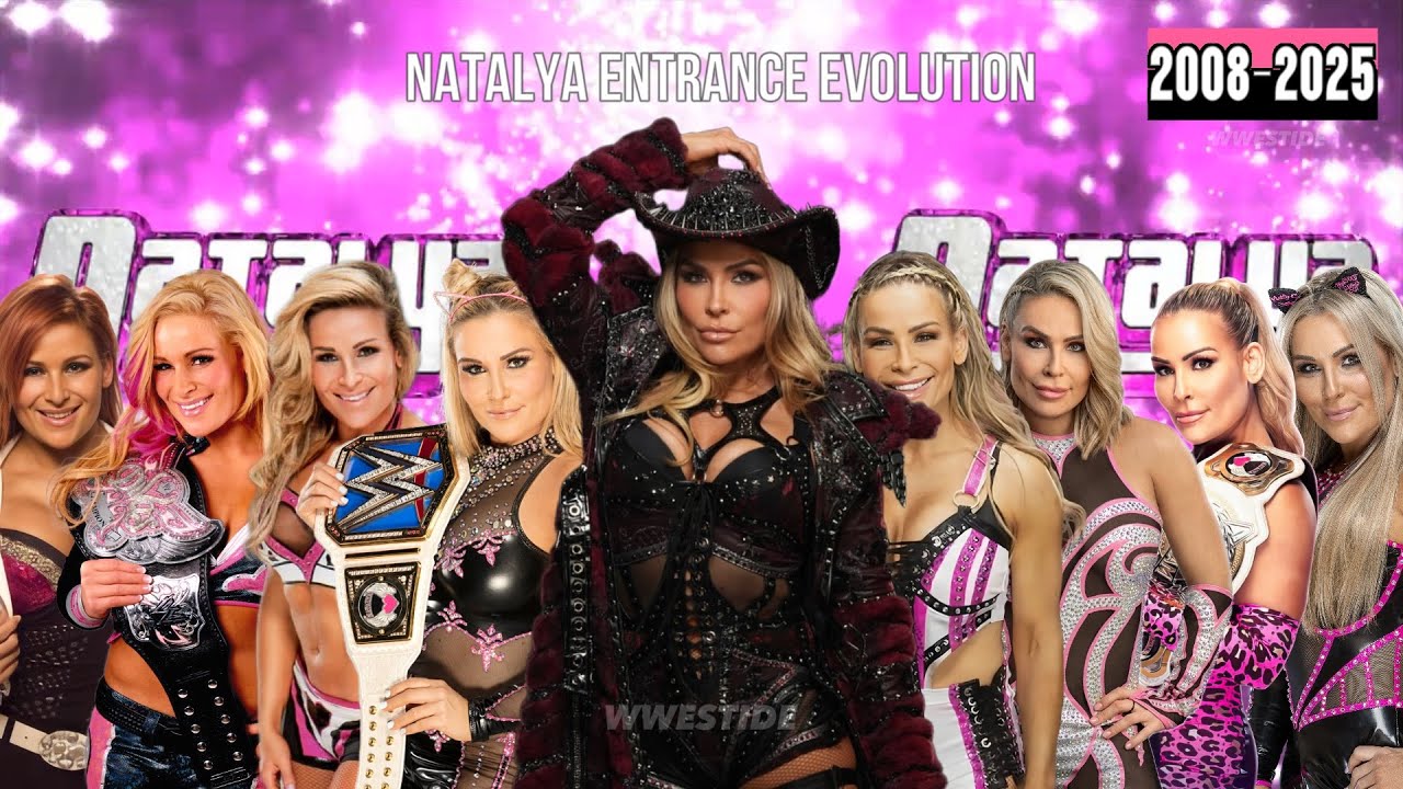 Natalya Entrance Evolution (2008-2025)