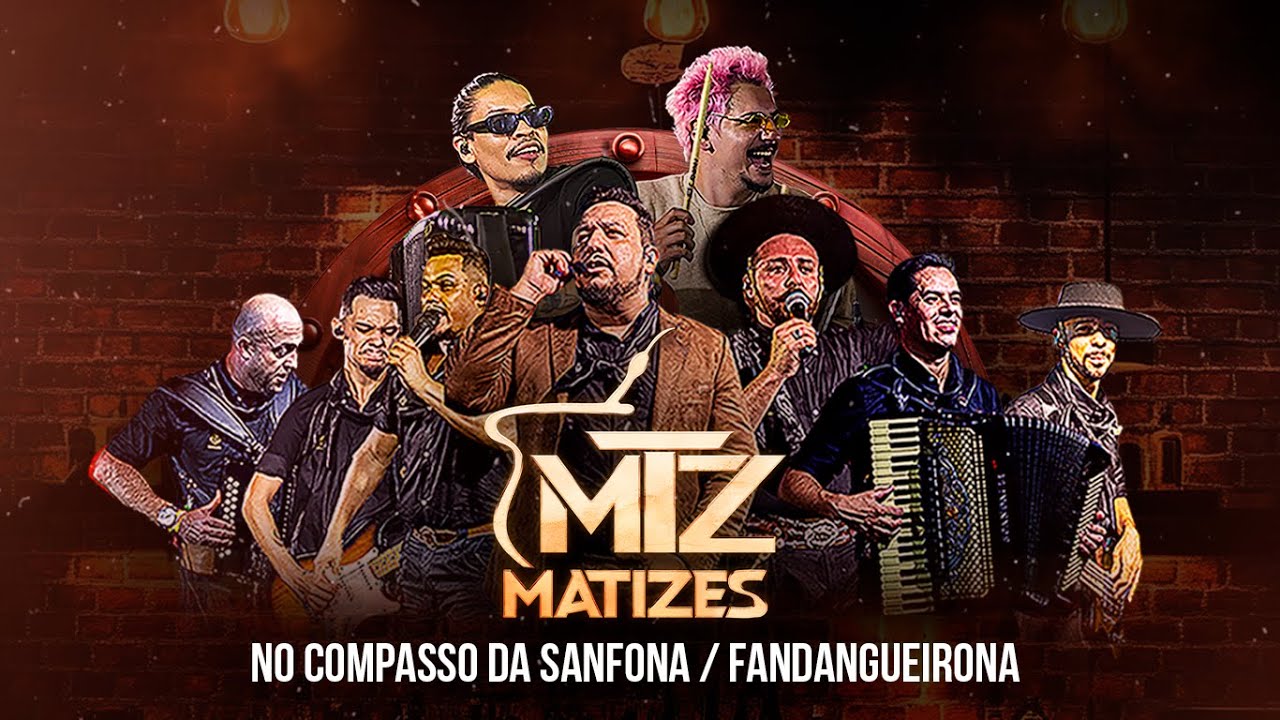GRUPO MATIZES PART. LEKO BERTOLDO E JEFF VILLALVA - NO COMPASSO DA SANFONA/FANDANGUEIRONA (DVD 2024)