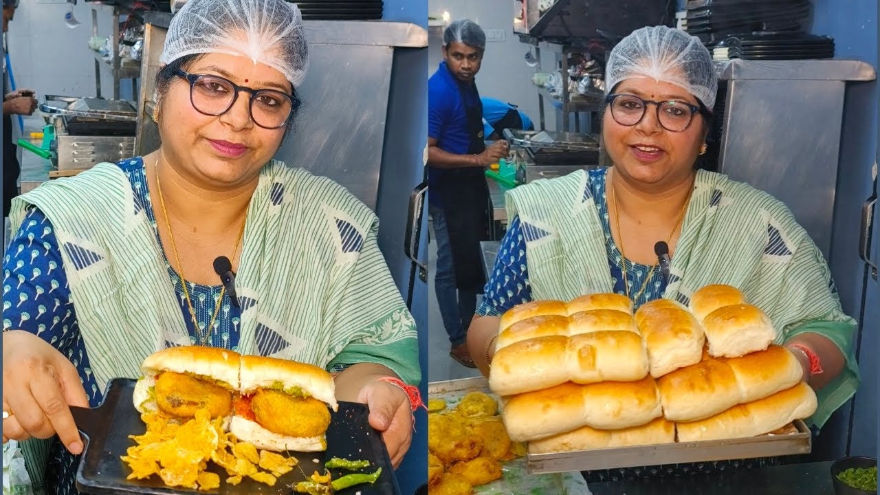 Wow 😱 Asli Mumbai Vada Pav In Delhi / Gurgaon | Goli Ki Speed से बिकते हैं इनके Vada Pav