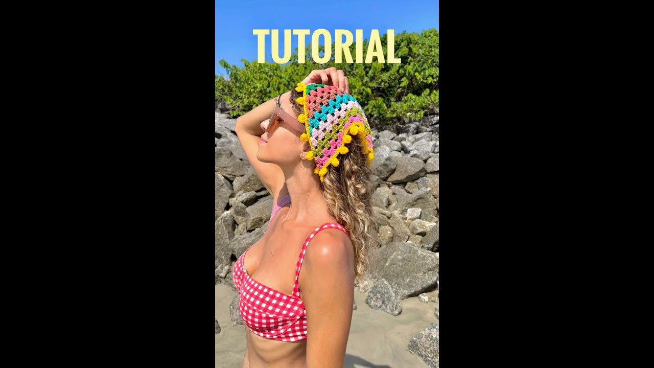 TUTORIAL PAP BANDANA CROCHÊ 🧶