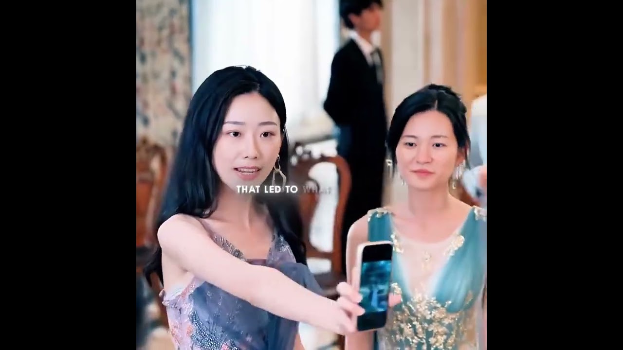 Она сильно ударила себя по щеке #шорты #китайскаядрама #cdrama