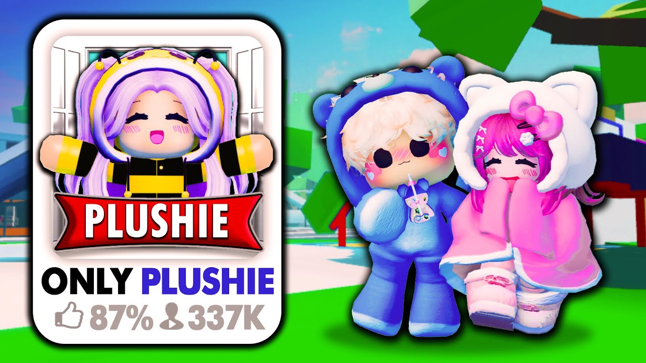 I Created a CUTE PLUSHIE Brookhaven Game..