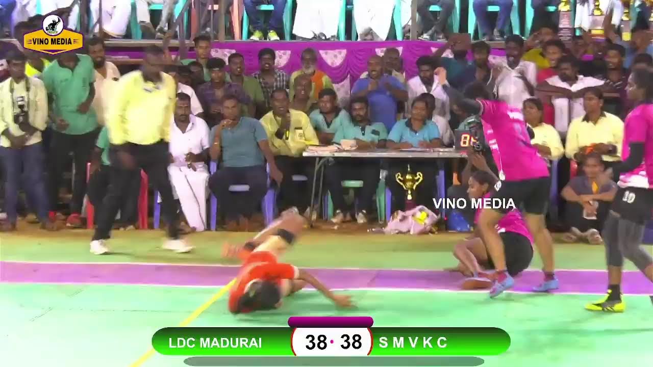 FINAL - LDC MADURAI vs SMVKC OTANCHATHRAM - Y. Othakadai South Indian Kabaddi  - VINO MEDIA