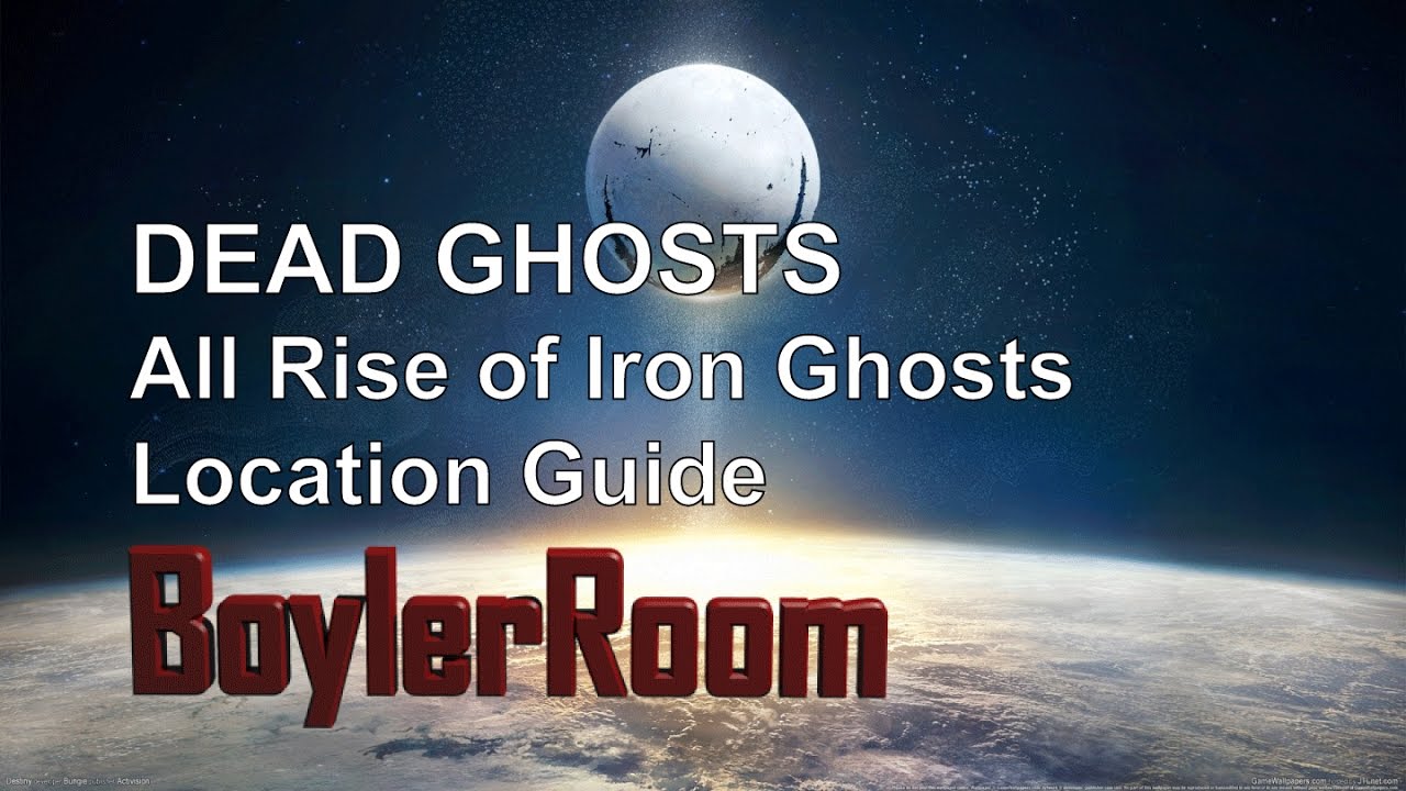 Destiny: RISE of IRON - All Dead Ghosts Location Guide