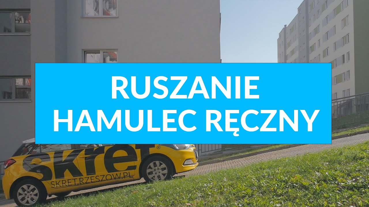 Ruszanie z hamulca ręcznego - jak zdać egzamin na prawo jazdy #6