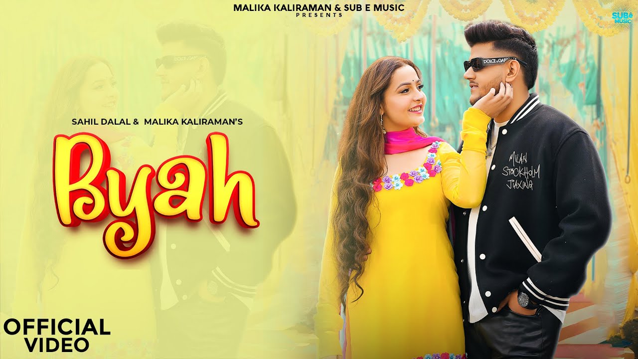 Kelam Siwach | BYAH (Official Video) | ft. Malika Kaliraman & Sahil D| New Haryanvi Songs Haryanavi