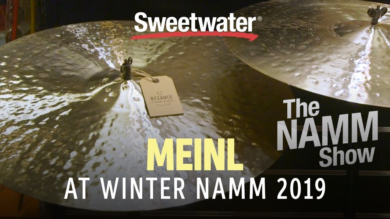 Meinl Cymbals at Winter NAMM 2019