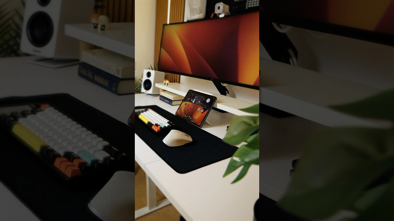 IKEA $30 desk shelf hack you should try #ikeahack #desksetup #deskshelf