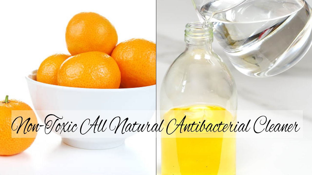 Non-Toxic All Natural Antibacterial Cleaner DIY