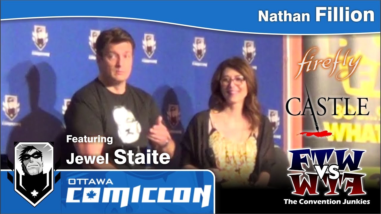 Firefly - Nathan Fillion feat Jewel Staite - Ottawa ComicCon