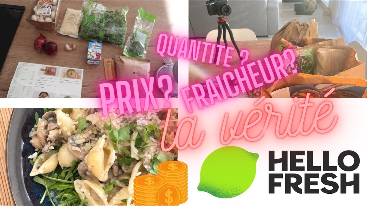 CE QUE JE PENSE VRAIMENT DE HELLOFRESH ! JE VOUS MONTRE