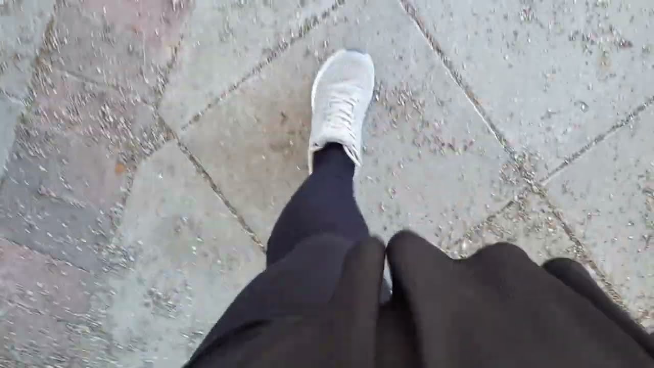 ASMR outside in a public park (no talking)