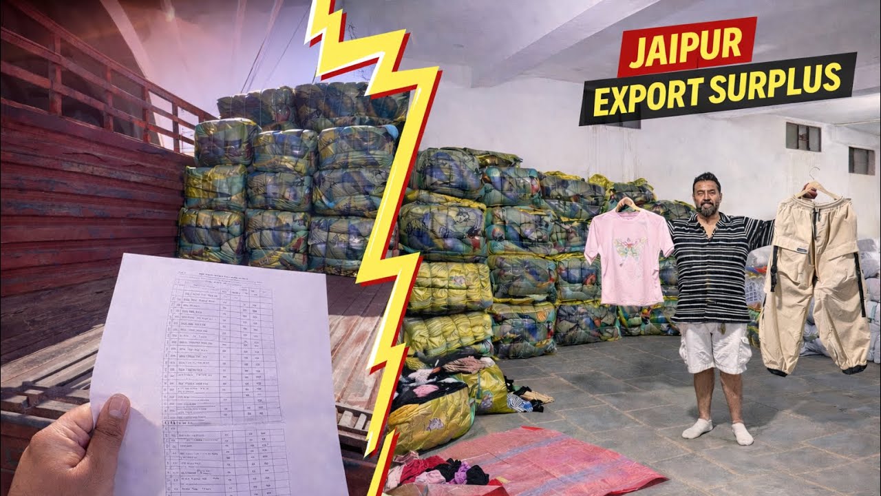मात्र ₹30/- 😱से Start Summer Collection🔥 | Wholesale Only | Jaipur Export Surplus |