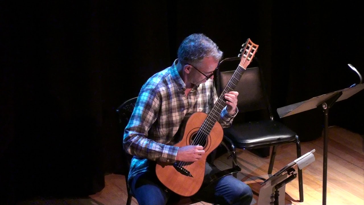 Kaslo Guitar Fest 2019 2nd Solo featuring Michael Partington playing a Panormo Guitar