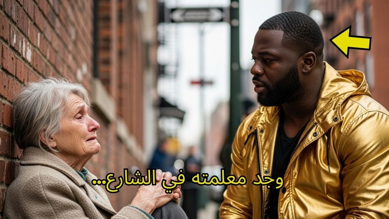 بيغ شاك يجد معلمته مشردة في الشارع — ما فعله بعدها أبكى الملايين