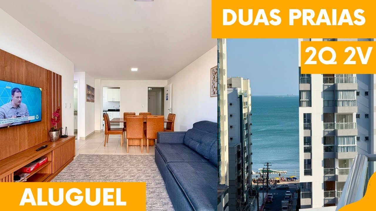 Apartamento Duas Praias! Aluguel temporada em Guarapari. Até 5 pessoas