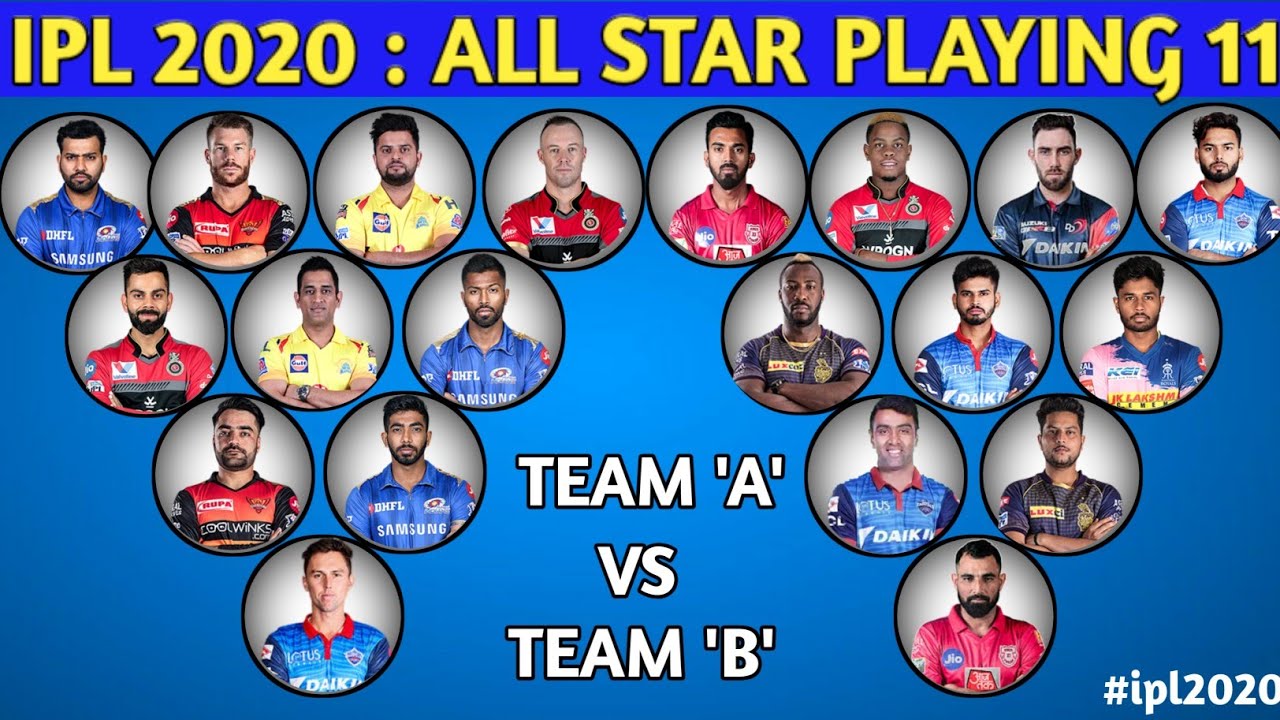 IPL 2020 : ALL STAR SERIES PLAYING 11|scheduled & team squad