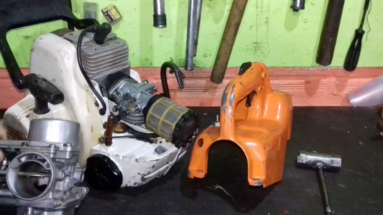 MotoSerra stihl 08 que estava condenada pelo mecânico será que funcionou