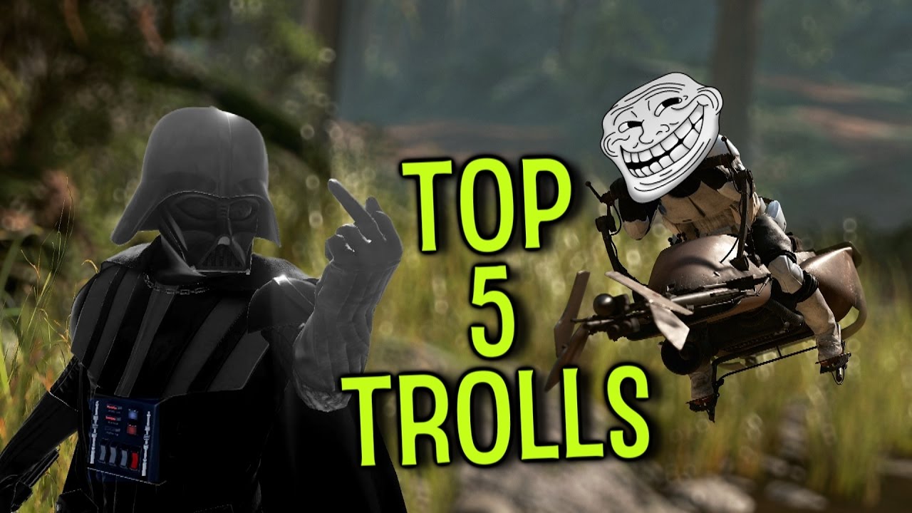 Top 5 Ways to Troll in Star Wars Battlefront