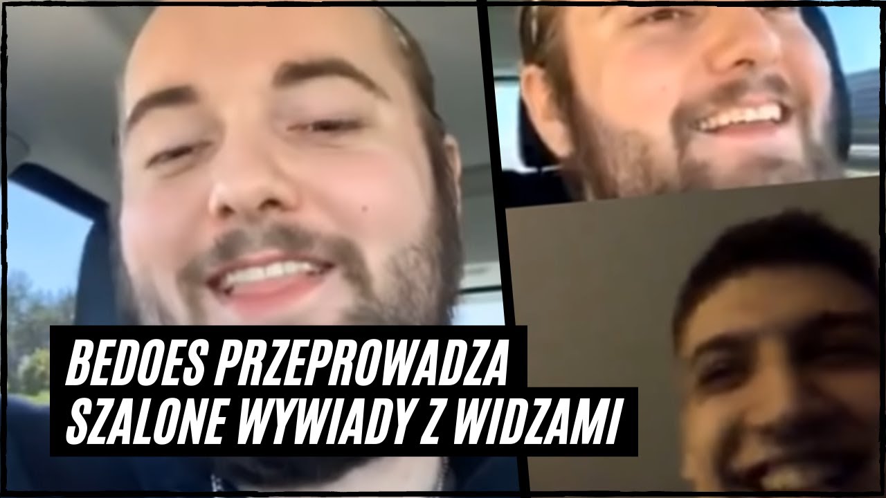 BEDOES PRZEPROWADZA SZALONE WYWIADY Z WIDZAMI \SHOT Z LIVE/