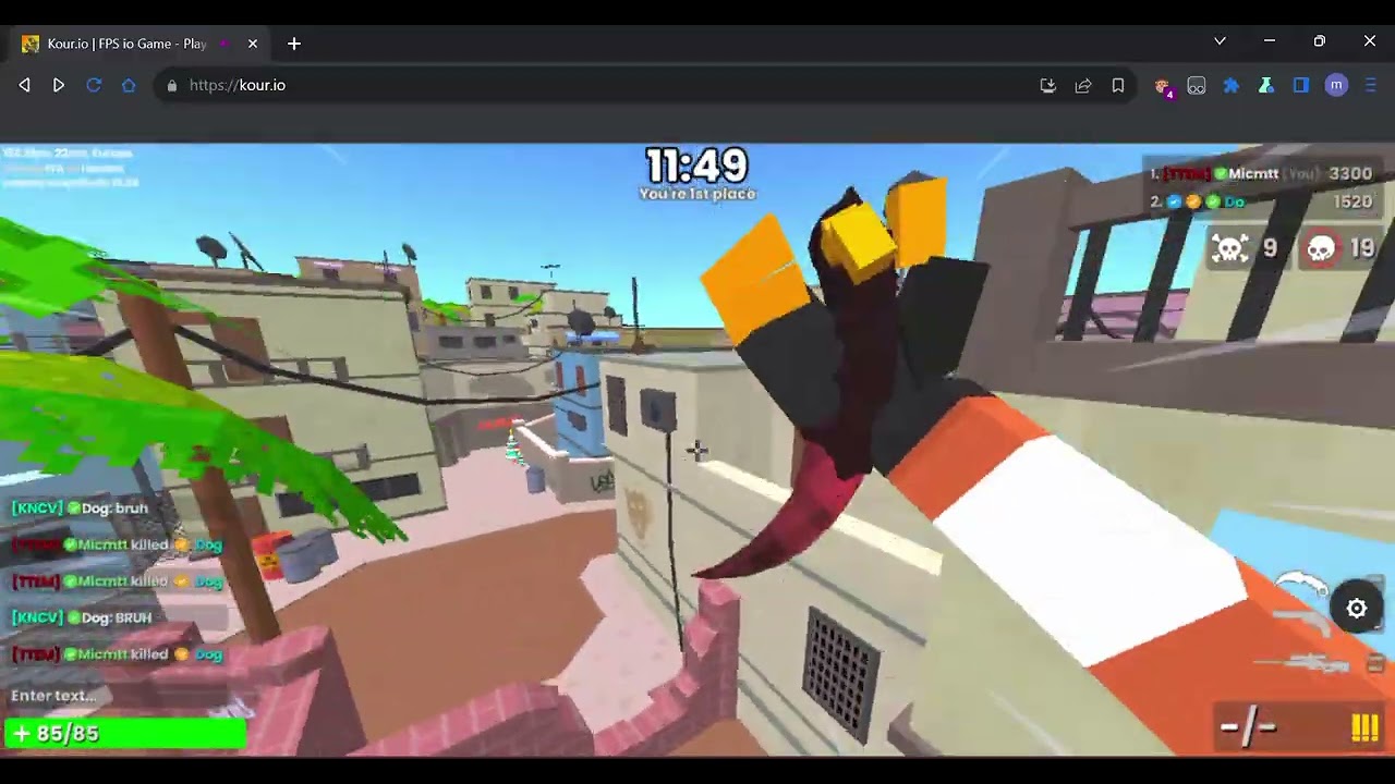 sniper 1v1 with dog