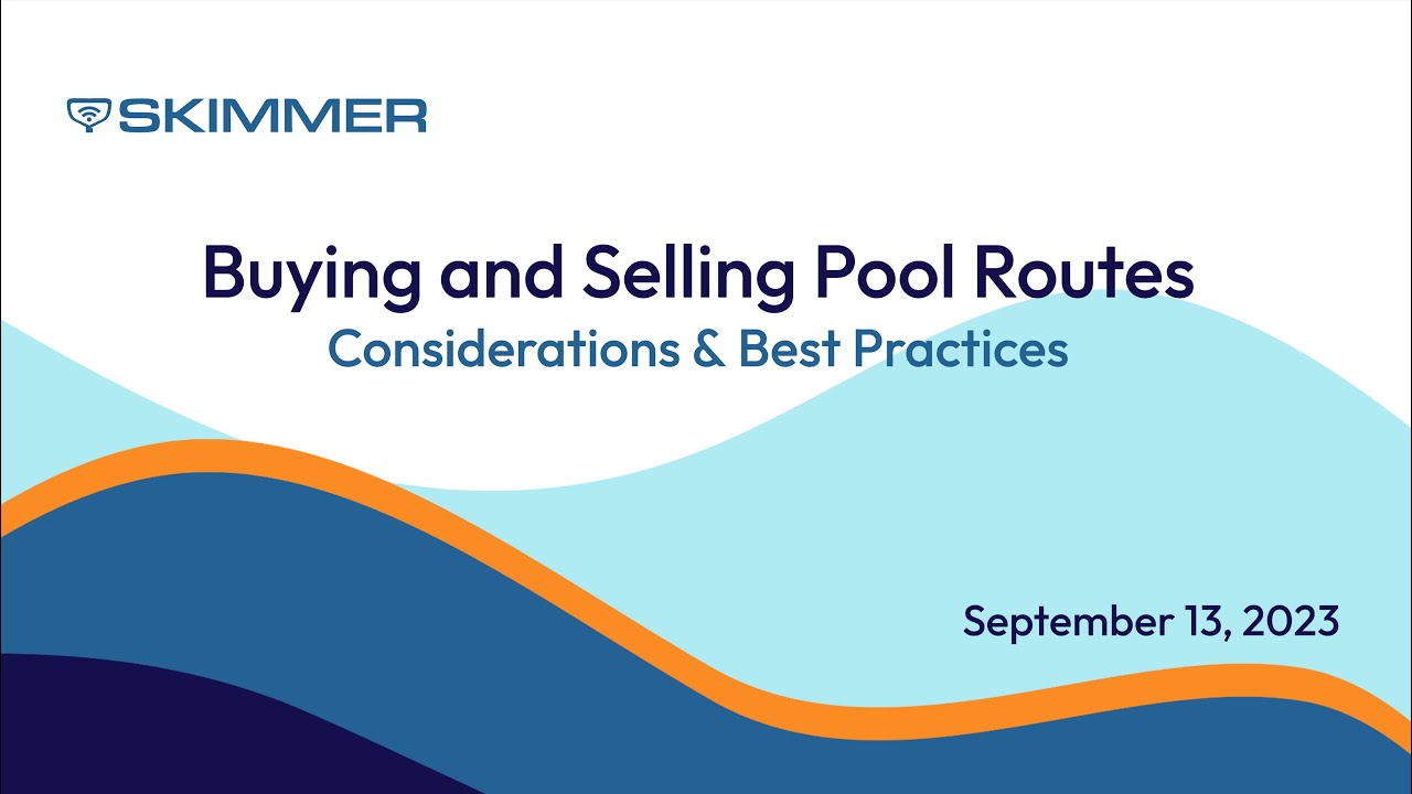 WEBINAR - Buying and Selling Pool Routes: Considerations and Best Practices