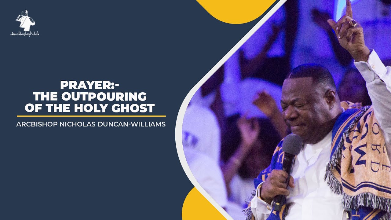 PRAYER - THE OUTPOURING OF THE HOLY GHOST
